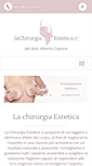 Mobile Screenshot of lachirurgiaestetica.it